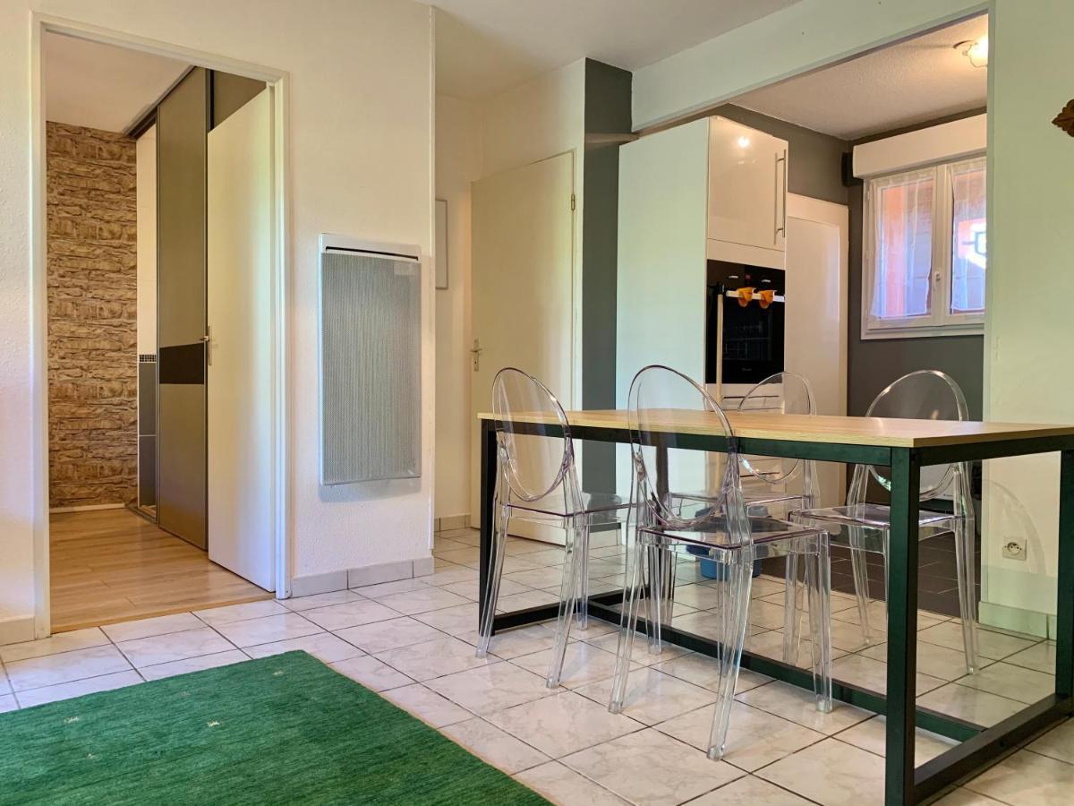 Blagnac : Appartement T2 Avec Jardin, Parking Et Climatisation Exterior foto